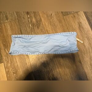 Skims Kim Kardashian Women’s Rhinestone Swim Bandeau Bikini Top 4X New with Tags